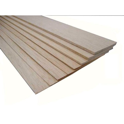 BALSA Levha 1 mm